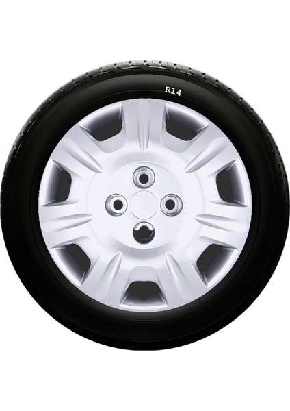 Sks Mazda Jant Kapağı 14 Inc Kırılmaz 1 Takım 4 Adet NO:220