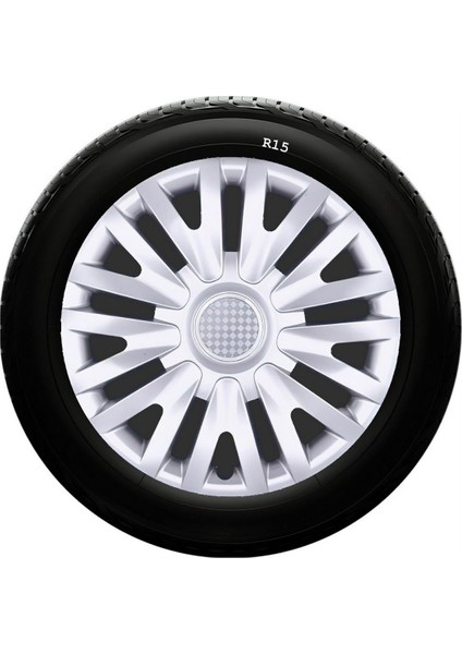 Sks Peugeot Jant Kapağı 15 Inc Kırılmaz 1 Takım 4 Adet NO:313