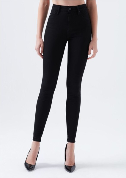 Victoria E.x.t.r.a Black Jeans (Normal Yüksek) Pantolon Solmaz Siyah Jeans (Toparlayıcı) modelleri