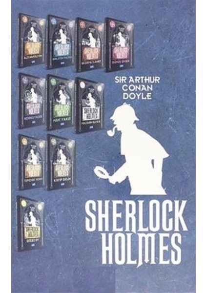 Sherlock Holmes Seti 10 Kitap Takım - Sir Arthur Conan Doyle