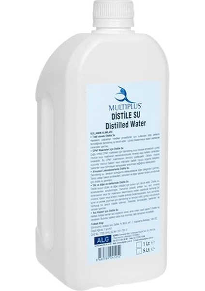 Distile Su 1000ML - 5 Adet