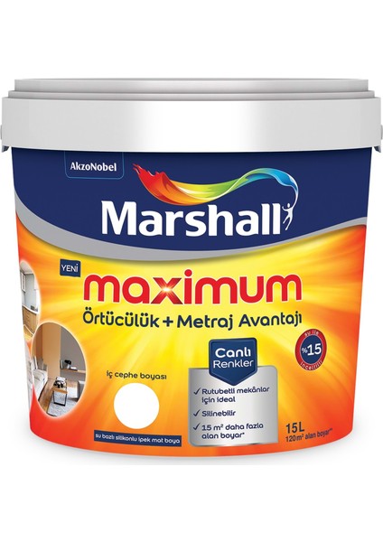 Maximum 15L (Iç Cephe)