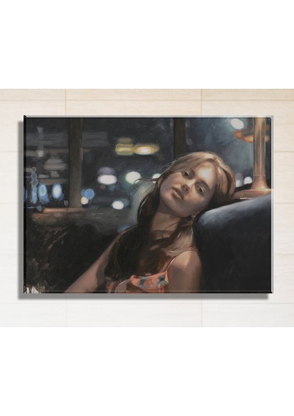 Sonunda Bilmek Yağlı Boya Reprodüksiyon Kanvas Tablo TBL1758 (50X70 Cm)
