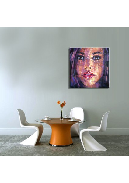 Kadın Portre Yağlı Boya Reprodüksiyon Kanvas Tablo TBL1773 (50X50 Cm) fiyatları