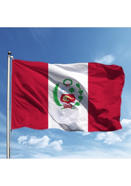 Peru Bayrağı 70 x 105 cm