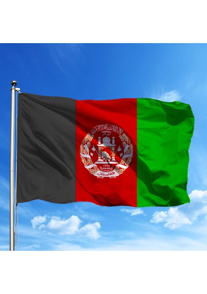 Afganistan Ülke Bayrağı 50 x 75 cm