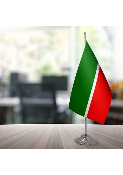 Tataristan Masa Bayrağı Direksiz 15 x 22,5 cm