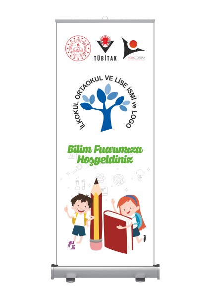 Bilim Fuarı Roll Up Banner 8