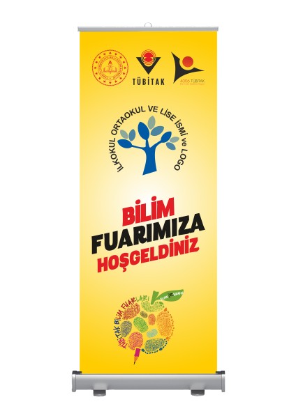 Bilim Fuarı Roll Up Banner 5