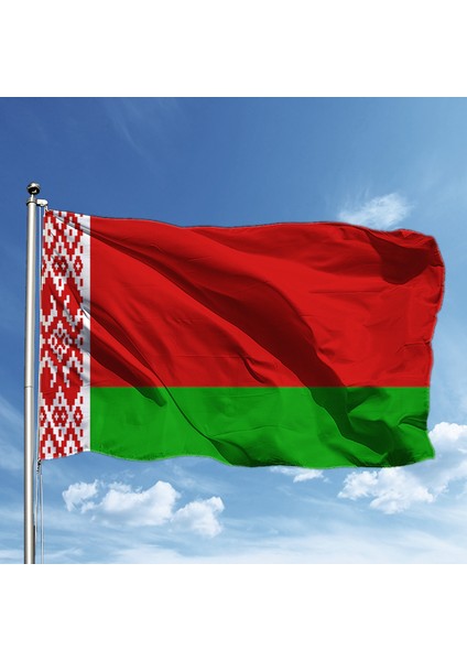 Belarus Bayrağı 50 x 75 cm