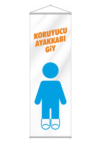Koruyucu Ayakkabı Kırlangıç Flama 50 x 150 cm
