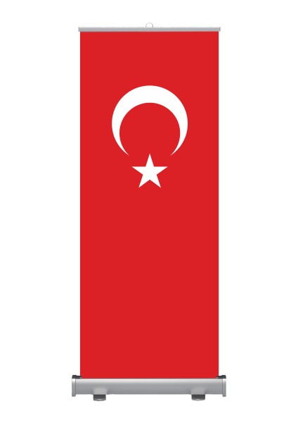 Türk Bayrağı Roll Up Banner 9
