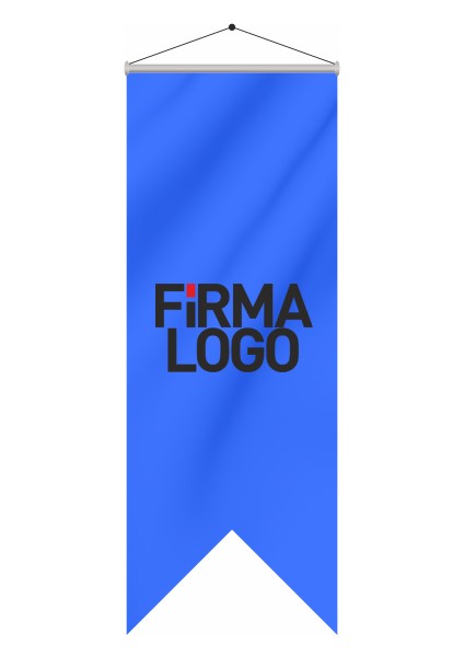 Özel Logolu Kırlangıç Flama 50 x 150 cm