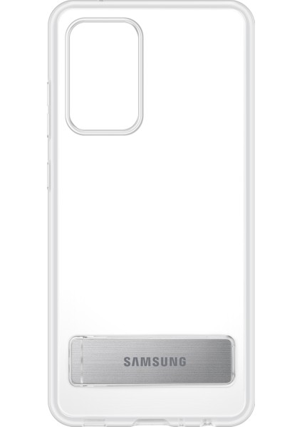 Galaxy A52 Ayaklı Şeffaf Kılıf