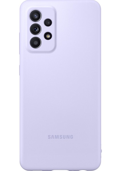 Galaxy A52 Silicone Cover - Mor