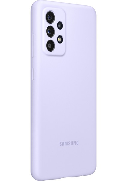 Galaxy A52 Silicone Cover - Mor