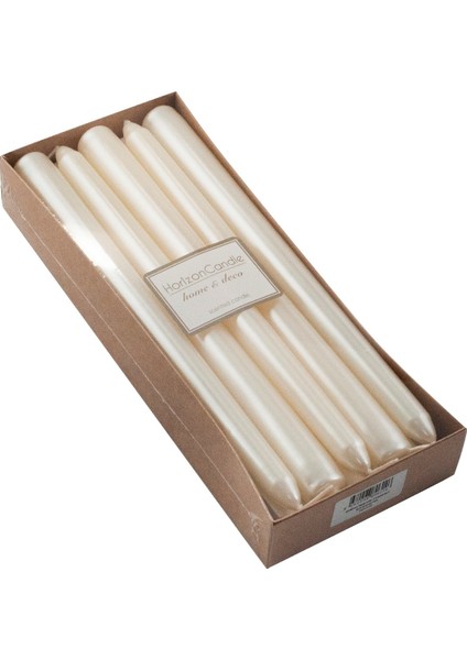 şamdan Mum Inci Varaklı 10'lu Paket