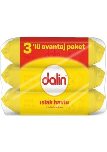 Islak Havlu Mendil Klasik 48 Li Set (3LÜ*16PK) 2688 Yaprak
