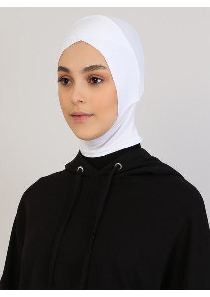 Hazır Bone - Beyaz - Ecardin indirimleri