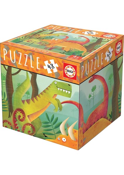 48 Parça Puzzle Dinosaurs (18076)