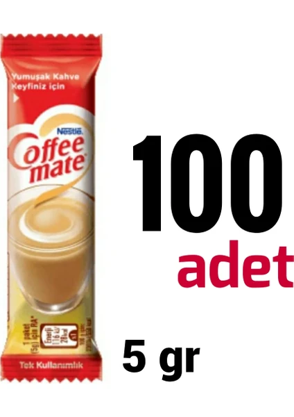 Coffee Mate Kahve Kreması 5gr 100 Adet