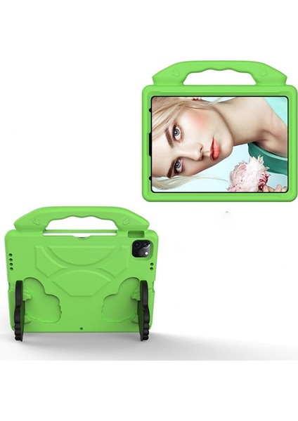 Apple Ipad Pro 11 2020-2018, Air 4. Nesil 10.9 Için Eva Çocuk Shockproof Standlı Taşınabilir Kılıf Yeşil fiyatları