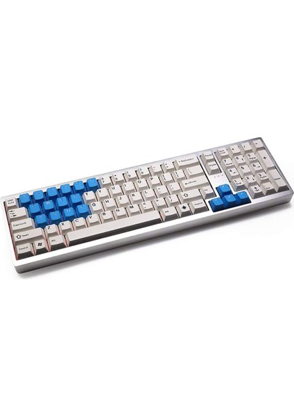 Rubber Gaming Aydınlatmalı Keycaps Set - 18 Keys Rubberized Doubleshot Key Caps (Sky Blue)