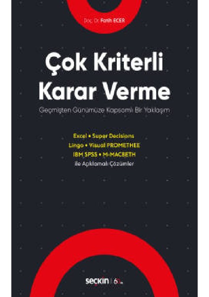 Çok Kriterli Karar Verme - Fatih Ecer