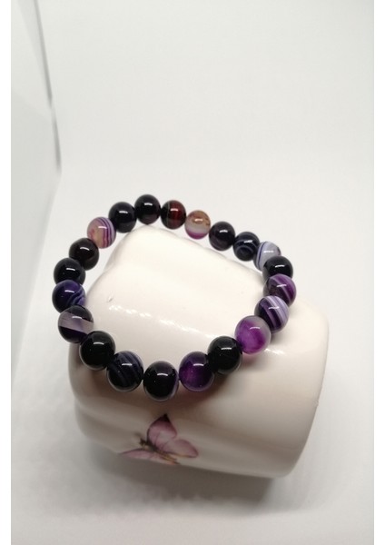 Mor Akik Doğaltaş Bileklik fiyatları