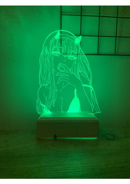 Modiwa Design Darling In The Fran x x 002 Zero Two 16 Renk Gece Lambası