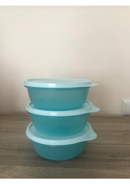 600 ml 3'lü Şekerpare Saklama Seti