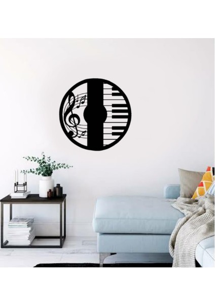 Müzik Nota Piyano Ahşap Duvar Dekoru Tablo fiyatları