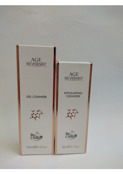 Dr.c.tuna Age Reversist Temizleme Jeli ve Temizleyici Peeling