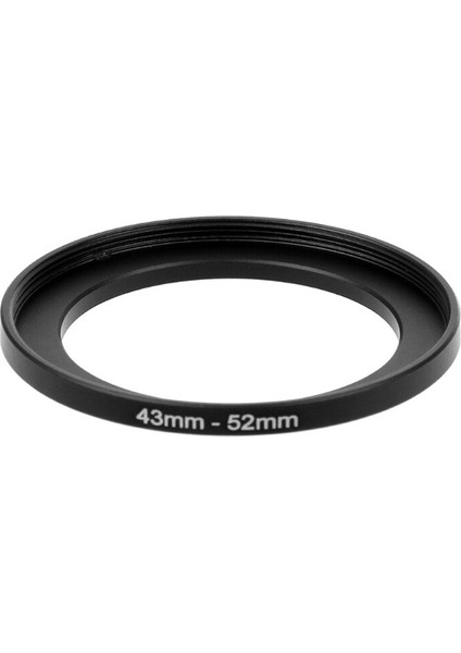43-52MM Dönüştürücü Step Up Halka Filtre Adaptör 43MM-52MM