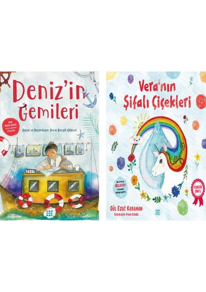 Denizin Gemileri + Veranın Şifalı Çiçekleri Hikaye Seti 2 Kitap