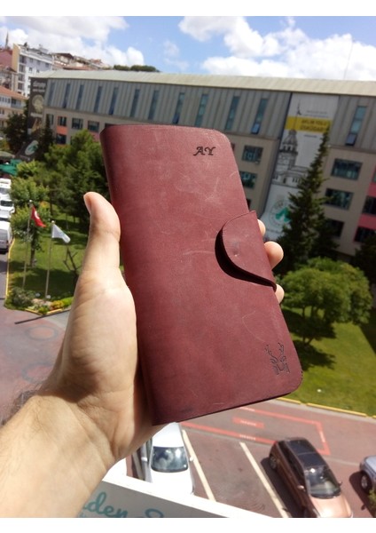 Amando Kişiye Özel Yazı İşlemeli Deri Business Cüzdan