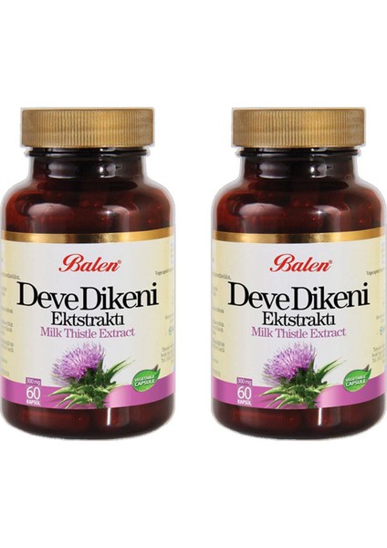 Deve Dikeni Ekstraktı Kapsül 375 Mg 60 Kapsül 2 Adet