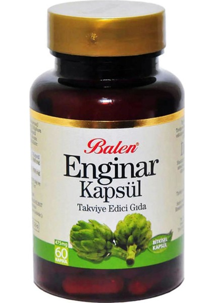Enginar Eksraktı -Balen Deve Dikeni Ekstraktı 60+60 Kapsül