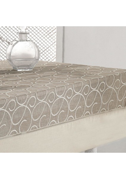 Glory Özel Işlemeli Keten Masa Örtüsü (160 x 260 Cm) fiyatları