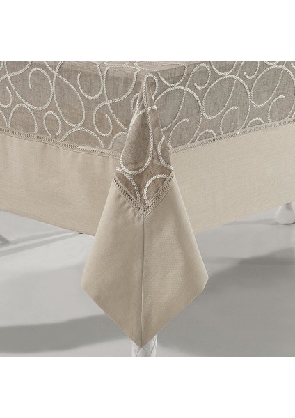 Glory Özel Işlemeli Keten Masa Örtüsü (160 x 260 Cm) modelleri