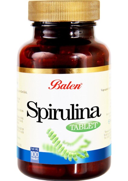 Spirulina (Yosun) 740 Mg 100 Tablet 3 Adet fiyatları