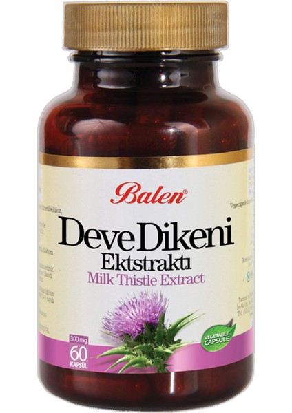 Deve Dikeni Ekstraktı Kapsül 375 Mg 60 Kapsül 2 Adet