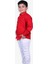 Ebru Erkek Çocuk Gömlek Basic Kırmızı (3-14 Yaş)