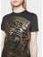 Versace Medusa Head Embossed Model Bayan T-Shirt - Siyah Renk - Sıze Small