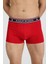 Boxer Trunk Neo-Maritime 3'lü Paket - Lacivert, Beyaz, Kırmızı 2