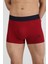 Boxer Trunk Neo-Gracia 3'lü Paket - Koyu Yeşil, Bordo 3