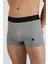 Boxer Trunk Neo-Cosy 3'lü Paket - Gri, Antrasit, Gri Çizgili 2