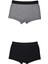 Boxer Trunk Neo-Cosy 3'lü Paket - Siyah, Antrasit 4