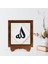 Gift Kaligrafi Allah Yazılı Ahşap Standlı Dini Tablo-2 1