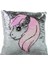Unicorn Pembe 45 cm Pullu Yastık 3